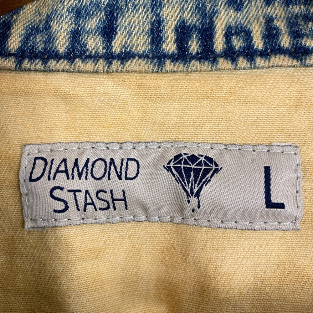 Diamond Stash size Large/38 Men’s Sahara American Flag Jacket Vest & Jeans - Picture 5 of 16